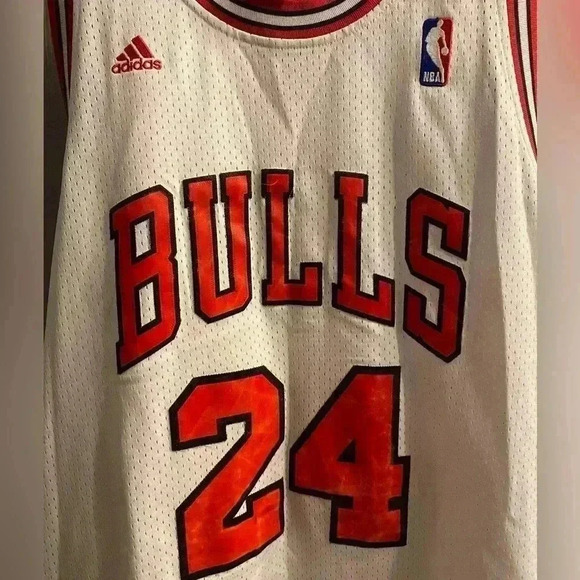 Tyrus Thomas stitched Jersey Adidas NBA Chicago Bulls #24 Men’s size XL - Picture 3 of 11